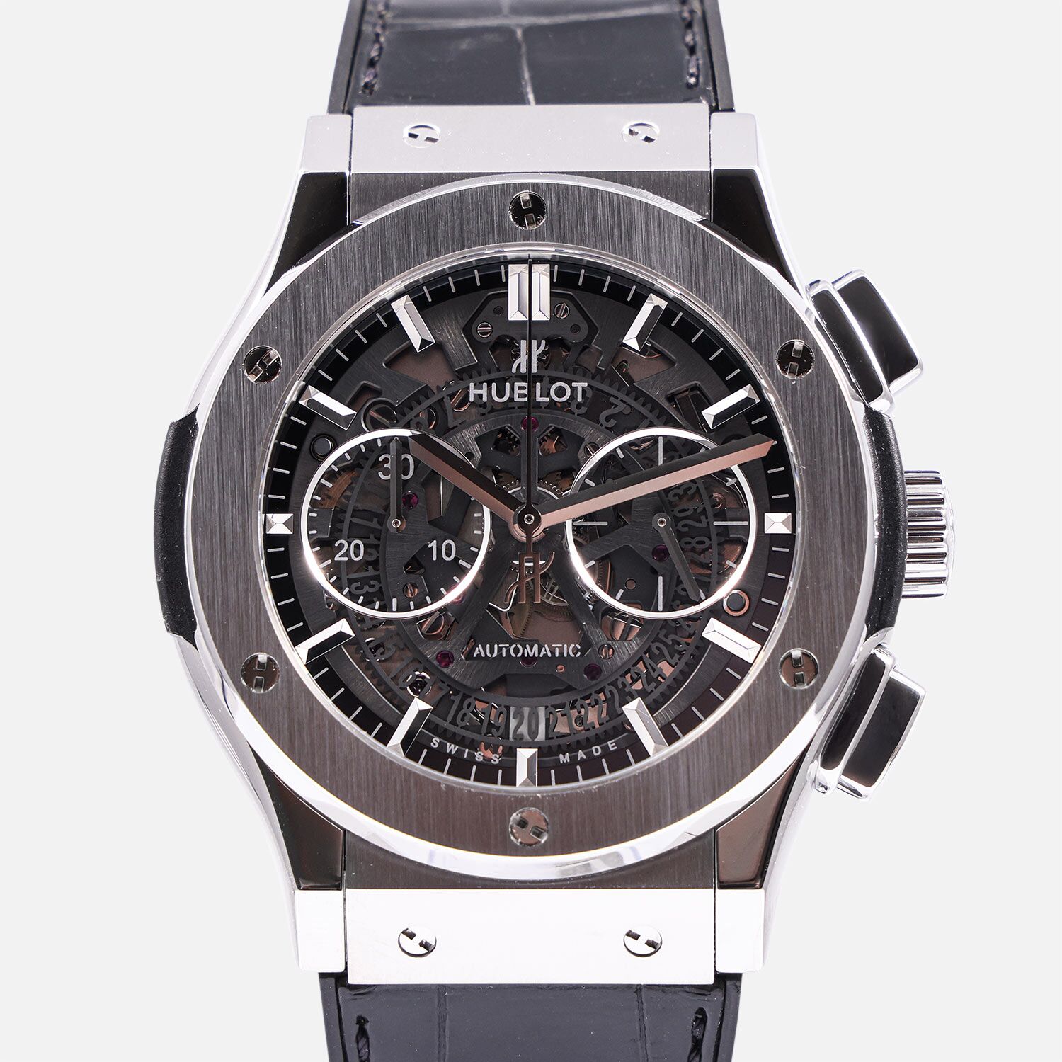 Hublot Classic Fusion Aerofusion 45mm Titanium Skeleton 525.NX.0170.LR