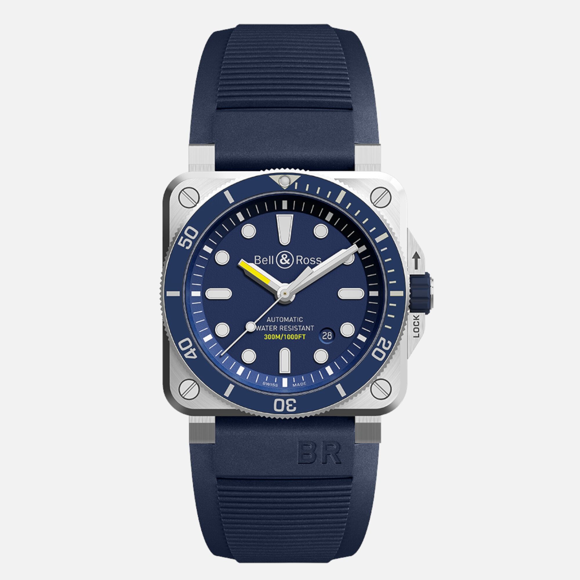 Bell & Ross BR 03-92 Diver Blue BR0392-D-BU-ST/SRB