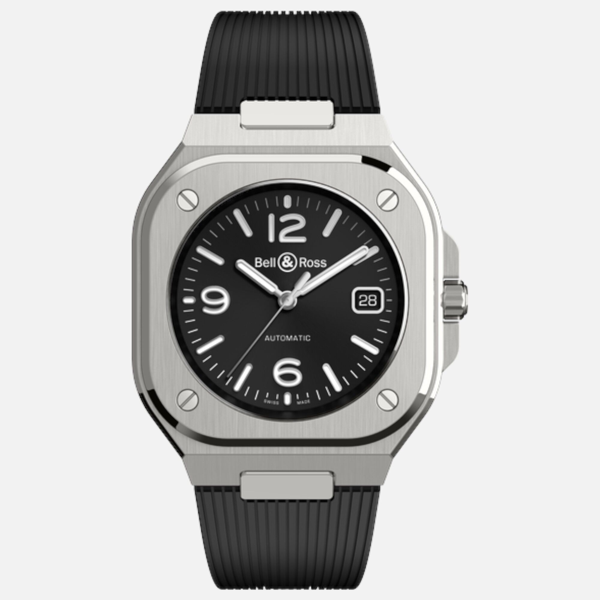 Bell & Ross BR 05 Black Steel BR05A-BL-ST/SRB