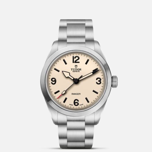 Tudor Ranger M79950-0008 39mm Steel Watch Beige Dial